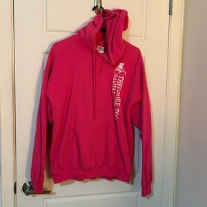 ✨ Theodore Tugboat Hot Pink Hoodie – Size L – Halifax ⚓️